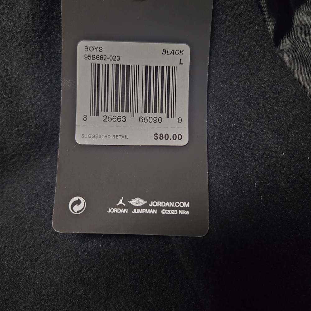 Jordan Black Puffer Vest for Kids - Picture 11 of 11